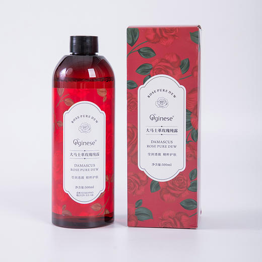 【超值2瓶装 赠湿敷棉+喷瓶】欧橘Orginese 大马士革玫瑰纯露 500ml/瓶 商品图7