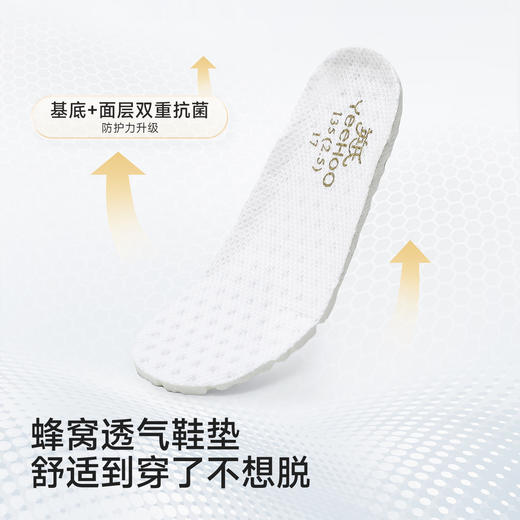 英氏学步鞋男女童防滑童鞋婴儿魔术贴软底宝宝休闲鞋 商品图3