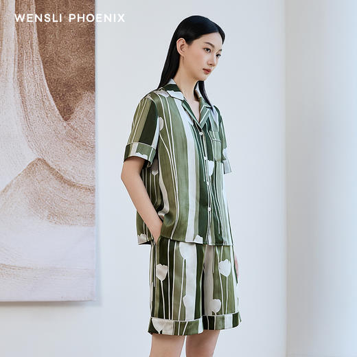凤凰之家家居服短袖套装-追觅（女） 商品图1