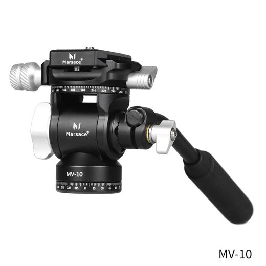 马小路Marsace MV-10二维阻尼云台 入门视频三脚架摄像套装 非液压 迷你云台 商品图0