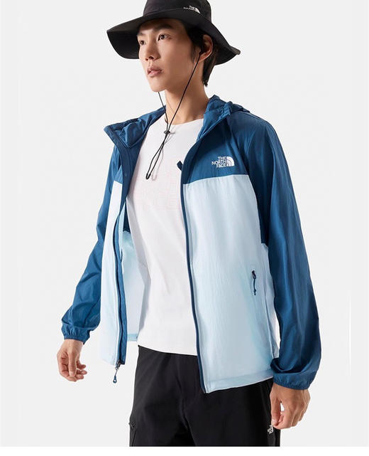 北家情侣拼色防晒衣皮肤衣 商品图6