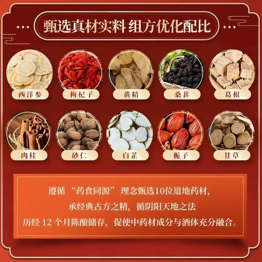 椰岛十全草本萃养生酒33度整箱 商品图1