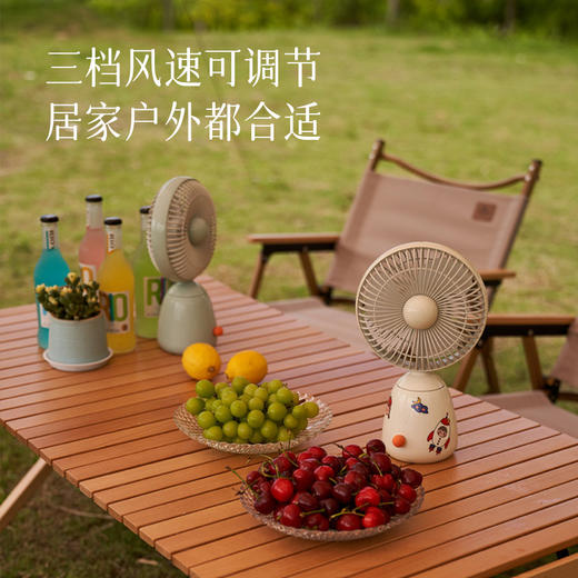 【夏日必备 电风扇系列 台式/手持】台式风扇可放办公桌/厨房 风力柔和 低音低噪 畅享清凉 手持水风扇携带更方便 水雾黑科技 降温更彻底 商品图10