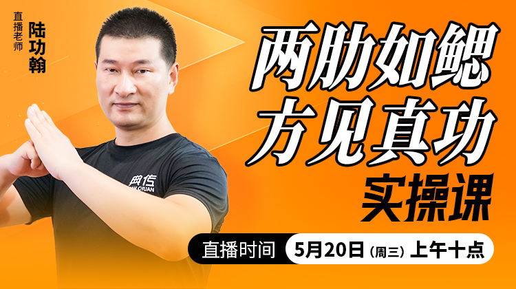 两肋如鳃，方见真功——直播教学（陆师亲授）