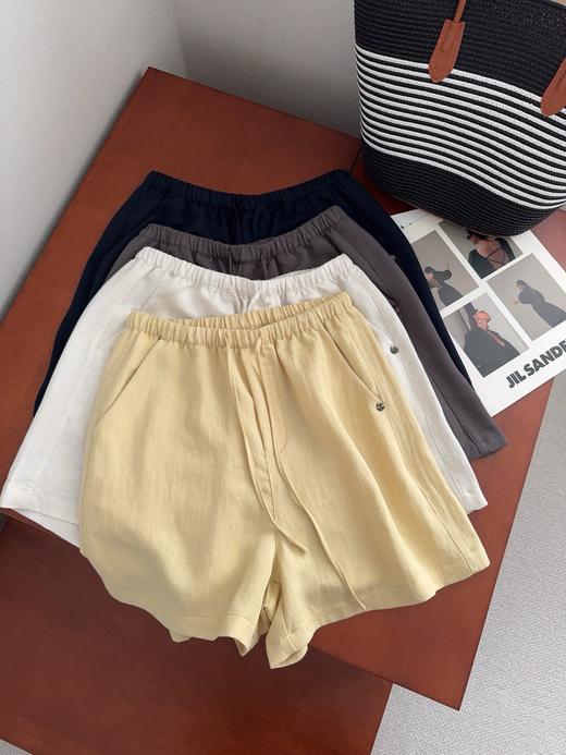640 女款 夏日亚麻莱赛尔短裤 DK407 商品图6