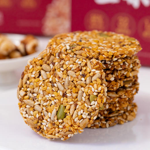 集信堂松茸青稞坚果脆|坚果与籽类含量≥85%，用料豪横，嘎嘣酥香 商品图0