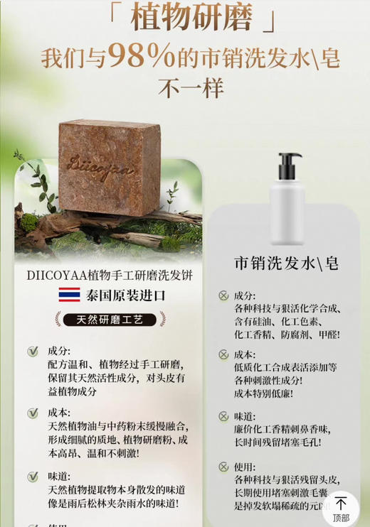 泰国手工肥皂生姜洗发皂 商品图6