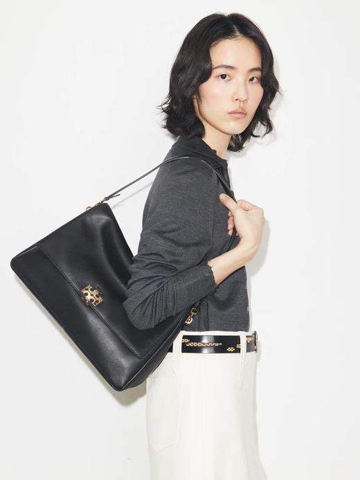 Tory Burch Charlie最新款法棍腋下包 商品图0