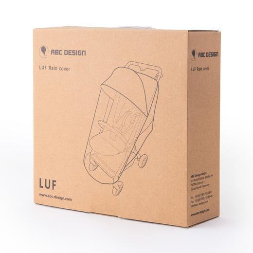 德国ABC DESIGN LUF 推车配件-雨罩 商品图4
