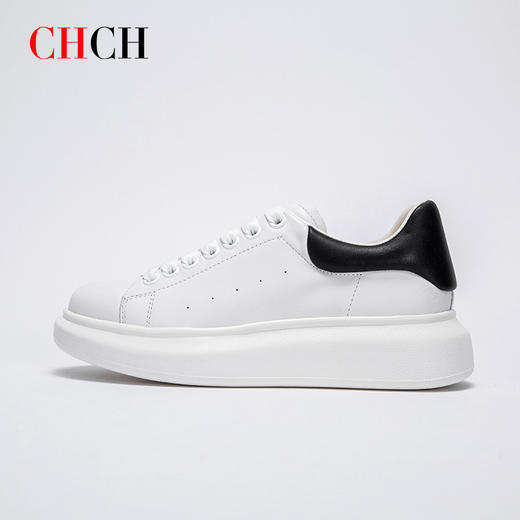 CHCH平衡鞋女式厚底时尚休闲小白鞋板鞋CN2B5281 商品图3