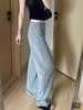 裸感lu*系三色高腰阔腿休闲巴适裤 商品缩略图9