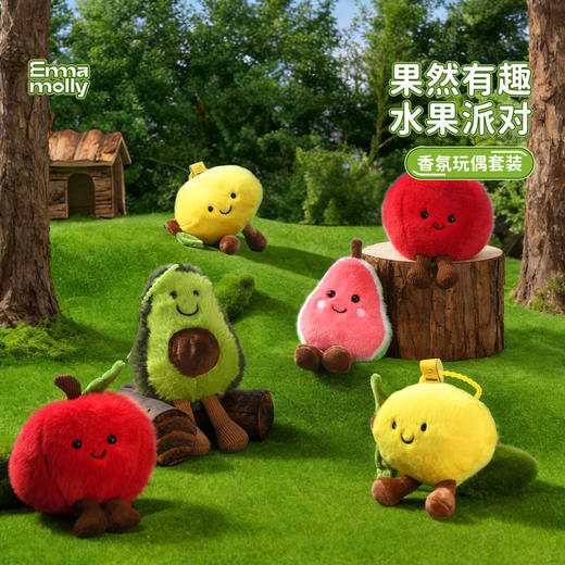 果然有趣 水果派对 香氛玩偶潮玩 商品图0