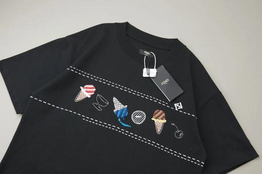 FEND1新款刺绣logo短袖T恤 商品图2