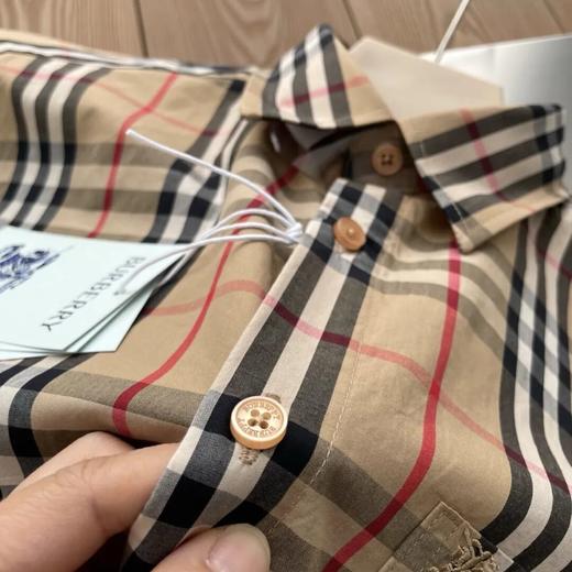 BUR格纹短袖衬衫 商品图2