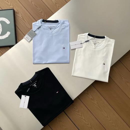 tommy优质棉质面料短袖T恤 商品图1