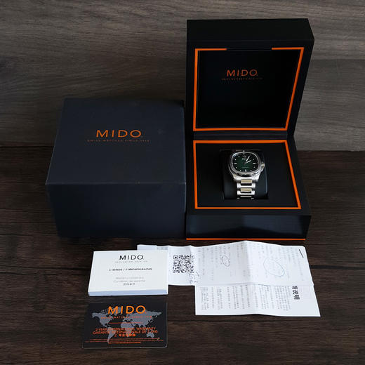 【95新】MIDO美度M049.526.11.091.00自动机械机芯大日历40*39mm（男款）舵手系列精钢110526NJS05 商品图1