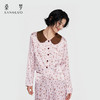 甜酷豹纹』桑罗真丝睡衣套装100%桑蚕丝女家居服可外穿2026新款 商品缩略图3