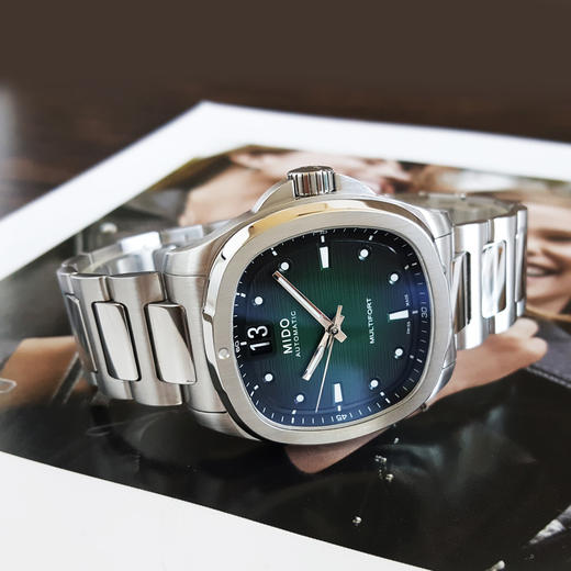 【95新】MIDO美度M049.526.11.091.00自动机械机芯大日历40*39mm（男款）舵手系列精钢110526NJS05 商品图5