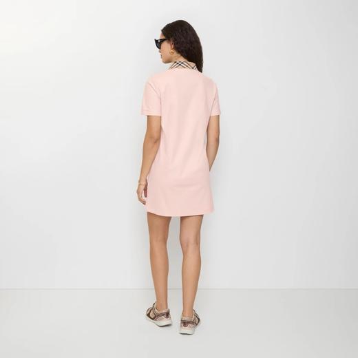 BUR26女士版型格纹衣领棉质 Polo 衫
连衣裙 商品图4