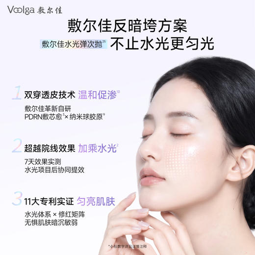 【新品上新】敷尔佳PDRN次抛精华DNA钠水光焕采紧塑面膜精华液30支 商品图1