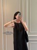 极简与优雅的共鸣 “衣柜常青树TR同款【亚麻天丝无袖小黑裙】演绎经典穿搭 意式老钱风&极简松弛感 商品缩略图1