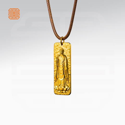 玺匠金铺《无量金佛》足金9999如来佛祖黄金吊坠项链男女生日礼物 商品图3