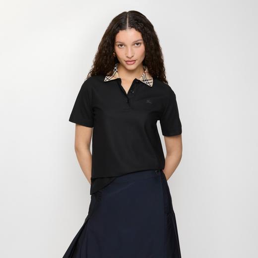 BUR26女士版型格纹衣领棉质 Polo 衫
连衣裙 商品图1