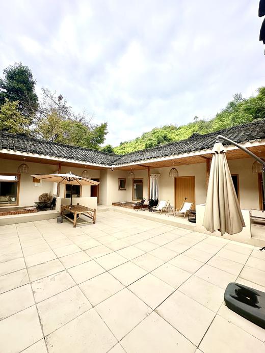【大邑·510号院】4房温泉私汤小院，来药师岩附近的文艺院子，避暑，临溪玩水dlw 商品图1