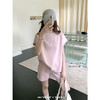 【HAODAGIRL 松弛度夏小飞袖套装】85-145斤可穿，三色可选，小飞袖设计挡拜拜肉，简约舒适， 亲肤透气，文艺百搭！ 商品缩略图4