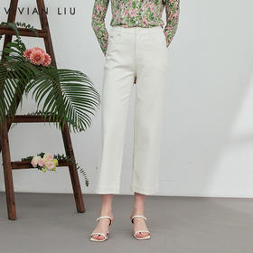 VIVIAN LIU薇薇安刘D2625003春女装新款法棍牛仔裤