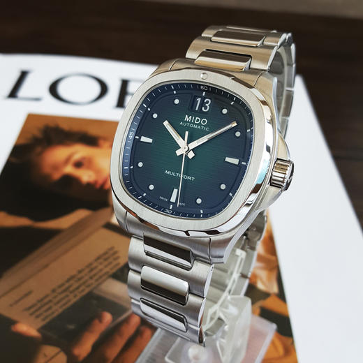 【95新】MIDO美度M049.526.11.091.00自动机械机芯大日历40*39mm（男款）舵手系列精钢110526NJS05 商品图2