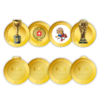 【FIFA官方纪念套装 含10mg足金镀金 稀缺高品质】世界杯官方纪念套装(1金+4章) 商品缩略图3