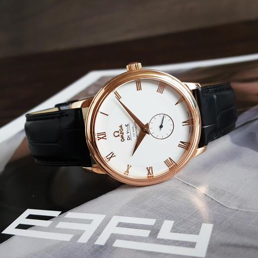 【95新】OMEGA 欧米茄4614.20.02天文台认证同轴自动机械机芯39MM（男款）碟飞系列18K玫瑰金080526NJS08 商品图4