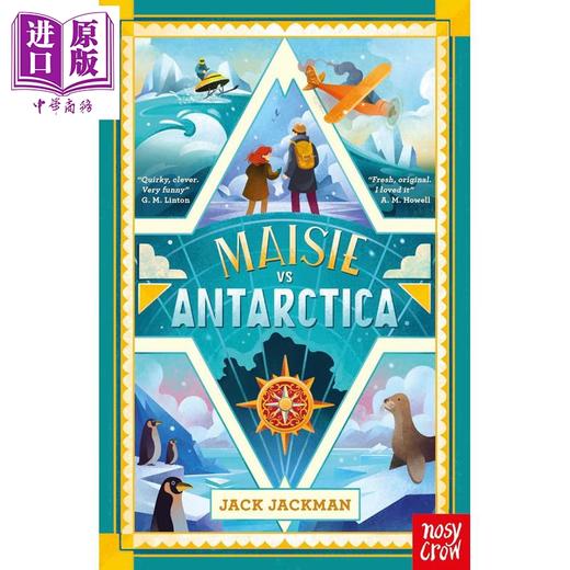 预售 【中商原版】梅西的冒险之旅 南极洲 Maisie vs Antarctica 英文原版 儿童文学小说故事 充满温情和一丝超自然元素 进口童书 商品图0