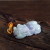 【天然正品】A货翡翠 天然细腻糯种紫罗兰貔貅造型翡翠吊坠项链 190526XY11 商品缩略图4