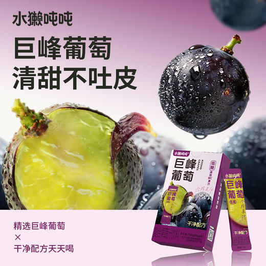 【清凉一夏】水獭吨吨 冷榨果汁系列 多口味合集 150g 商品图2