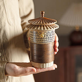 摩登主妇泡茶杯创意茶水分离杯2026新款办公室带盖喝水杯陶瓷杯子