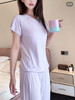 亚D同厂夏季深睡带胸垫睡衣家居服套装0519 商品缩略图6