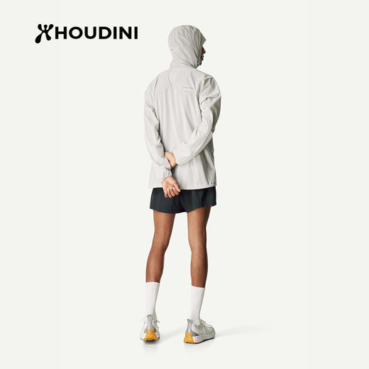 HOUDINI胡丁尼 The Orange 橘子 户外男款3层防水带帽外套810006 商品图2