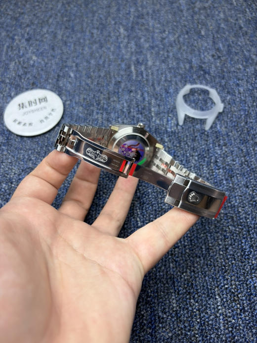 ARF劳力士日志型41mm 水泥灰 灰盘钻面 丹东3235机 五珠链 904L钢 男士腕表 寓意非常好：灰钻（会赚） 商品图7