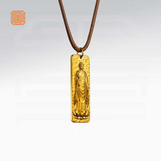 玺匠金铺《无量金佛》足金9999如来佛祖黄金吊坠项链男女生日礼物 商品图1