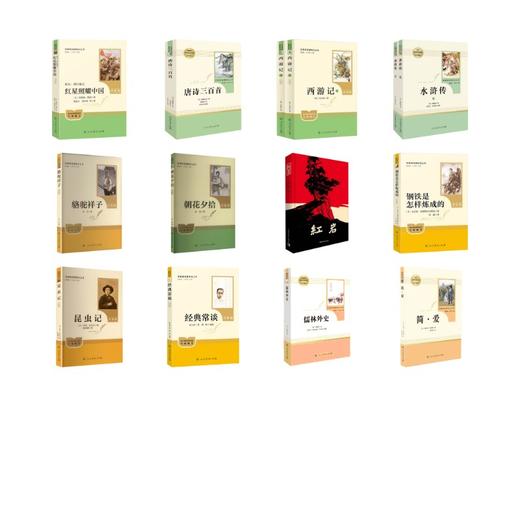 初中学生名著阅读十二册套装 商品图0