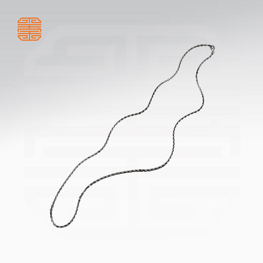 玺匠金铺《十字链》925银链子 男女款锁骨劲链项链 生日礼物 商品图3