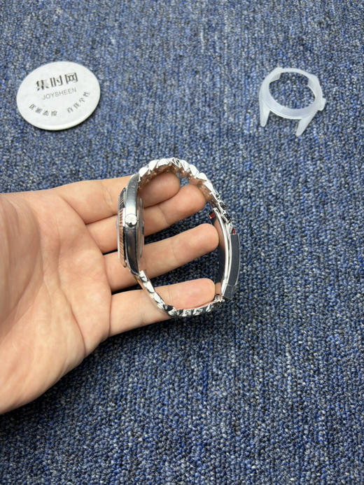 ARF劳力士日志型41mm 水泥灰 灰盘钻面 丹东3235机 五珠链 904L钢 男士腕表 寓意非常好：灰钻（会赚） 商品图4