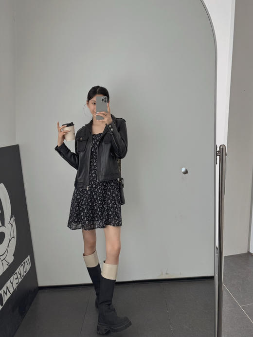 法式碎花吊带裙连衣裙 商品图7