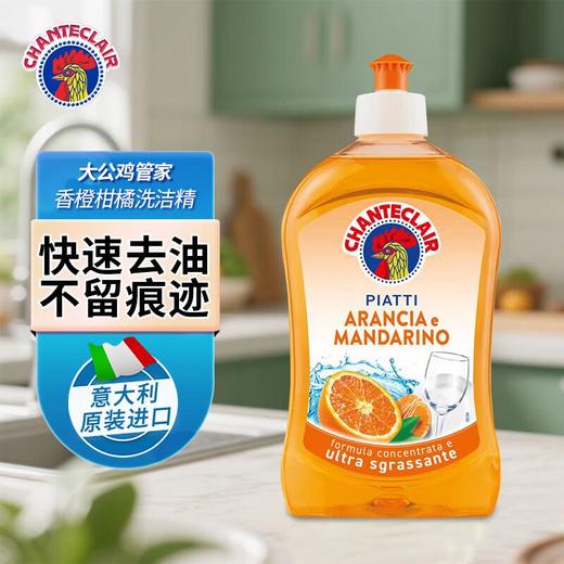 大公鸡管家 洗洁精500ml（香橙味） 商品图0