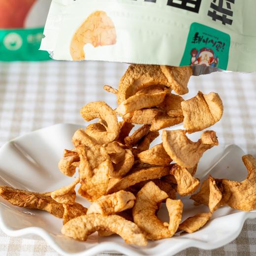 渔人小胖苹果脆片|配料只有苹果，酸酸甜甜，满口苹果香 商品图1