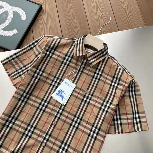BUR格纹短袖衬衫 商品图1