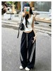 the Bar*高街复古三条杠休闲运动阔腿裤 商品缩略图3
