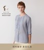 小禾同款100%苎麻设计感风琴褶高奢衬衫 商品缩略图0
